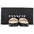Mocassins conversíveis em couro preto Coach Helena Sheared - vista 7