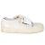 Tênis baixos Adriana em couro branco da Acne Studios