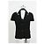 Blouse découpée Michael Kors en laine noire - vue 5