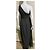 Marchesa Einseitig besetztes Seidenchiffon-Kleid mit Schmuck Grau - Ansicht 2