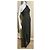 Marchesa Einseitig besetztes Seidenchiffon-Kleid mit Schmuck Grau - Ansicht 6