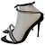 Sandali Giuseppe Zanotti con Strass Neri in Vernice 38 Nero