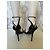 Sandali Giuseppe Zanotti con Strass Neri in Vernice 38 Nero - vista 2