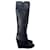 Botas Chanel Negro Cuero