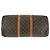 Louis Vuitton Monogram Keepall 50 Bandoulière Marrone - vista 10
