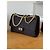 Chanel 2.55 Vintage-Jersey-Tasche Schwarz - Ansicht 2