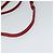 Céline CELINE Trio Piccola Borsa a Spalla in Pelle Rossa Oro Auth 113929 Rosso D'oro - vista 7