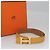 Hermès Cinturón de cuero HERMES Constance 31,5"" Amarillo Auth 111952 - vista 12