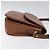 Autre Marque Borsa a Spalla Burberrys in Pelle Marrone Oro Auth bs21879 D'oro - vista 3