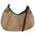 Borsa a spalla Burberry Blue Label in suede marrone argento autentica bs20013