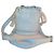 Autre Marque Mini borsa Fiorucci turchese in ecopelle
