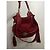Borsa Lancel Paris Le Brigitte Bardot Edizione Limitata Saint Tropez Rosso Rosso Scuro Bordò - vista 6