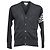 Grau Cashmere Cardigan mit Knöpfen von Thom Browne