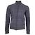Gestreifter Zip-Pullover von Boss by Hugo Boss aus navyblauer Baumwolle Marineblau