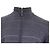 Gestreifter Zip-Pullover von Boss by Hugo Boss aus navyblauer Baumwolle Marineblau - Ansicht 6