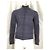 Gestreifter Zip-Pullover von Boss by Hugo Boss aus navyblauer Baumwolle Marineblau - Ansicht 7