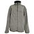 Theory Classon Zipped Fleece-Jacke aus grauem Polyester
