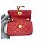 Timeless Borsa a tracolla mini classica senza tempo di Chanel Rosso - vista 15