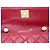 Timeless Borsa a tracolla mini classica senza tempo di Chanel Rosso - vista 16