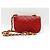 Timeless Borsa a tracolla mini classica senza tempo di Chanel Rosso - vista 3
