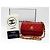 Timeless Borsa a tracolla mini classica senza tempo di Chanel Rosso - vista 4