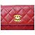 Timeless Borsa a tracolla mini classica senza tempo di Chanel Rosso - vista 5