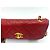 Timeless Borsa a tracolla mini classica senza tempo di Chanel Rosso - vista 6