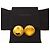 Orecchini a clip CC di Chanel 1993 Gold hardware - vista 2