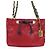 Bicolor Schultertasche von Chanel Rot - Ansicht 11