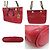 Bicolor Schultertasche von Chanel Rot - Ansicht 2