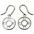 Tiffany & Co Orecchini a goccia medaglione Atlas Tiffany Argento