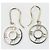 Tiffany & Co Orecchini a goccia medaglione Atlas Tiffany Argento - vista 2