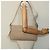 Borsa a spalla in pelle beige Auth am7618 BURBERRY - vista 22