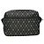 Autre Marque HUNTING WORLD Borsa a Spalla in Tela Grigia Auth am7610 Marrone - vista 2