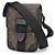 Borsa a Spalla Monogram Macassar Louis Vuitton Marrone Nero - vista 2