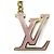 Portachiavi Monogram Louis Vuitton Marrone Rosa Bianco - vista 2