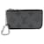 Louis Vuitton Monogram Eclipse Coin Purse Brown Black Cloth  ref.2048855