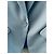 Alexander Mcqueen Crepe-Blazer in Hellblau - Ansicht 4