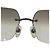 Chanel CC Logo Silber Klare Randlose Sonnenbrille 4068 - Ansicht 7