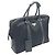Borsa Boston in nylon nero con logo Prada