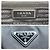 Borsa Boston in nylon nero con logo Prada - vista 9