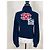 Chanel Neue CС Teddy Bomberjacke Marineblau - Ansicht 4