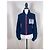 Chanel Neue CС Teddy Bomberjacke Marineblau - Ansicht 5