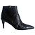 Stivaletti Miu Miu in pelle nera Nero