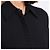 Camicia Blusa Chanel Blu Navy in Crepe con Profilo in Tweed - vista 7