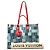 Borsa tote On the Go GM in denim Monogram Louis Vuitton Rosso Blu - vista 10