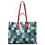 Borsa tote On the Go GM in denim Monogram Louis Vuitton Rosso Blu - vista 3