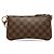 Pochette Mila MM con Cadena de Louis Vuitton Castaño - vista 3