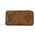 Louis Vuitton Monogram Giant Reverse Zippy Geldbörse Braun