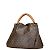 Sac à main Artsy MM Monogram Louis Vuitton Marron Monogramme - vue 2